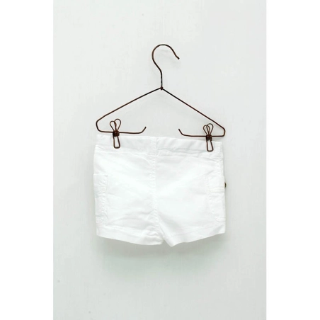 Pantalón Corto Tintado Foque Blanco