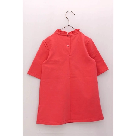 Vestido Felpa Manga 3/4 Foque