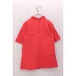 Vestido Felpa Manga 3/4 Foque Coral