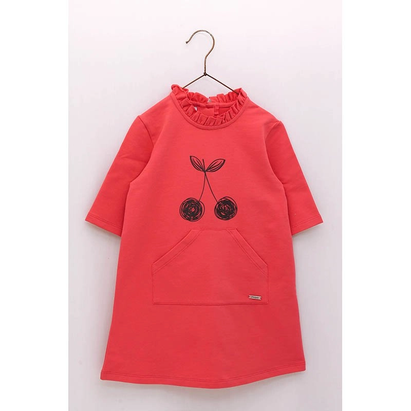 Vestido Felpa Manga 3/4 Foque