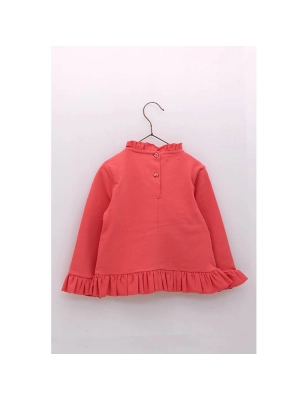 Sudadera Niña Capucha Estampado Foque