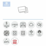 Juego de Sábanas Algodón para Cuna Vichy 10 Cambrass Celeste