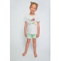 Pijama Infantil Niña Manga Corta-Pantalón Corto "Oh, La-La!" Tobogan