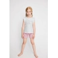 Pijama Infantil Niña Manga Corta-Pantalón Corto "Shine Love" Tobogan