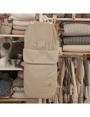 Saco Silla Buga Olivia Entretiempo Giraffa Bianca e Blu