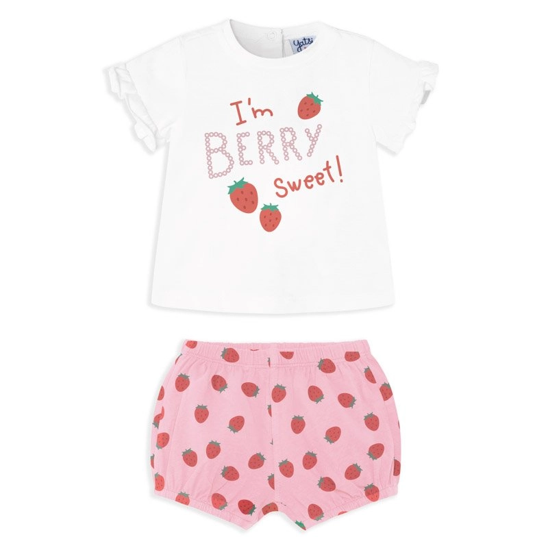Conjunto Manga Corta 'I'M Berry Sweet!' Yatsi