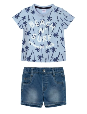 Conjunto Manga Corta 'Summer Club' Yatsi Azul