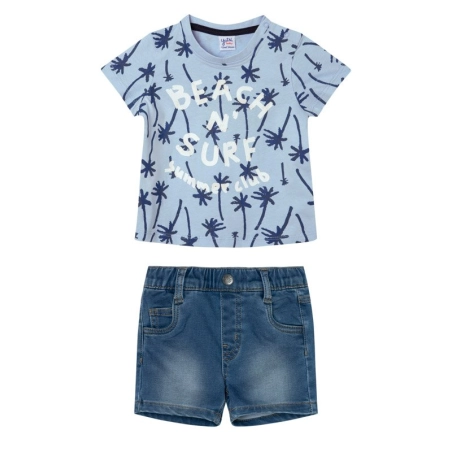 Conjunto Manga Corta 'Summer Club' Yatsi Azul