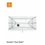 Bañera Stokke Flexi Bath XL Transparente Verde