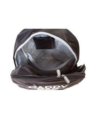 Mochila Daddy Bag Childhome Negra