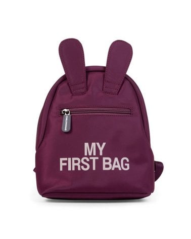 Mini Mochila My First Bag Childhome Berenjena