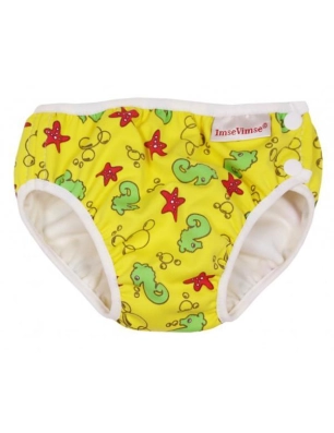Bañador Pañal Talla M Imsevimse Amarillo