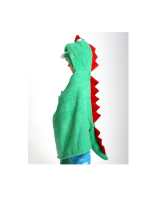 Toalla con capucha de Zoocchini Devin El Dinosaurio
