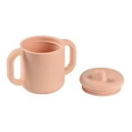 Vaso de Aprendizaje con Tetina de Beaba Rosa