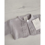 Chaqueta Corta Links Trenzas Primbaby Gris