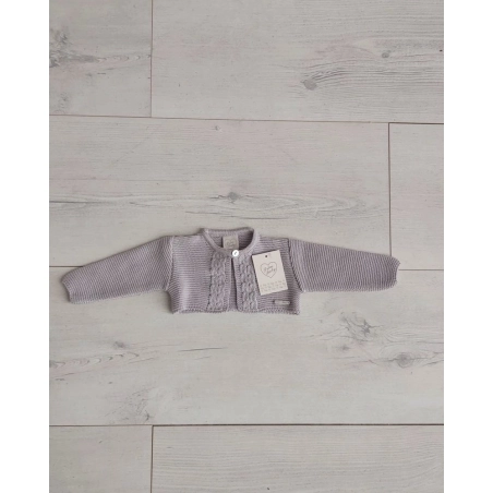 Chaqueta Corta Links Trenzas Primbaby Gris