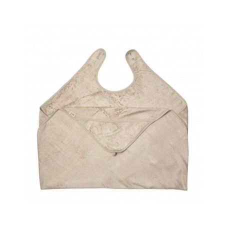 Toalla delantal con capucha de Timboo Feather Grey