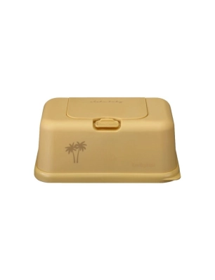 Dispensador de toallitas de Funkybox Mostaza Palmera