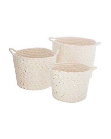 Cesta de Algodón y Lurex de Atmosphera