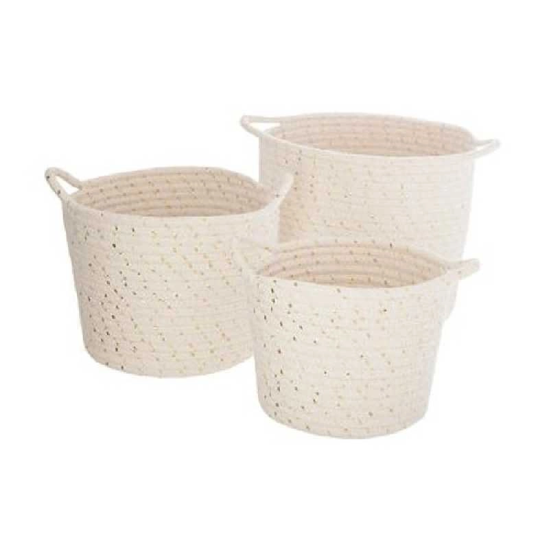 Cesta de Algodón y Lurex de Atmosphera
