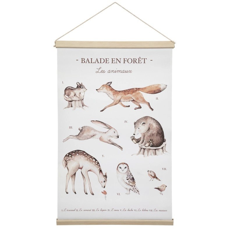 Lámina con Soporte Decorativa Bosque de Atmosphera