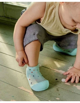 Attipas Pop Zapatillas Antideslizantes bebe Mint