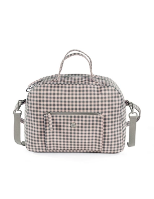 Bolsa Canastilla Together de Pasito a Pasito Rosa / Gris