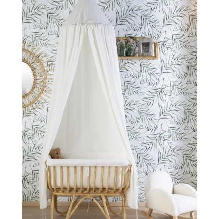 Minicuna de Ratán Rectangular de Childhome