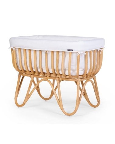 Minicuna de Ratán Rectangular de Childhome