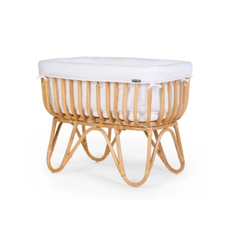 Minicuna de Ratán Rectangular de Childhome