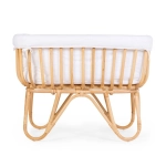 Minicuna de Ratán Rectangular de Childhome