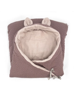 Saco Cuco de Entretiempo Bambi de Babyshower Pepita Berry