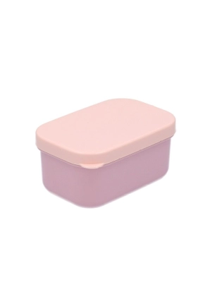 Cajita para Almuerzo con Tenedor de Tutete Rosa