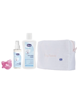 Neceser Baby Piqué de Chicco Rosa