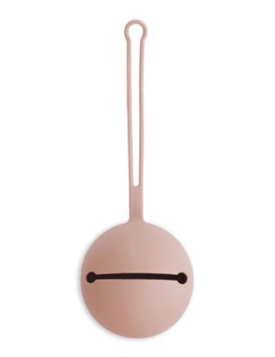 Portachupetes Silicona de Mushie Blush