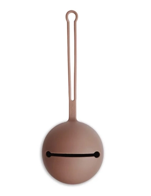 Portachupetes Silicona de Mushie Cloudy Mauve