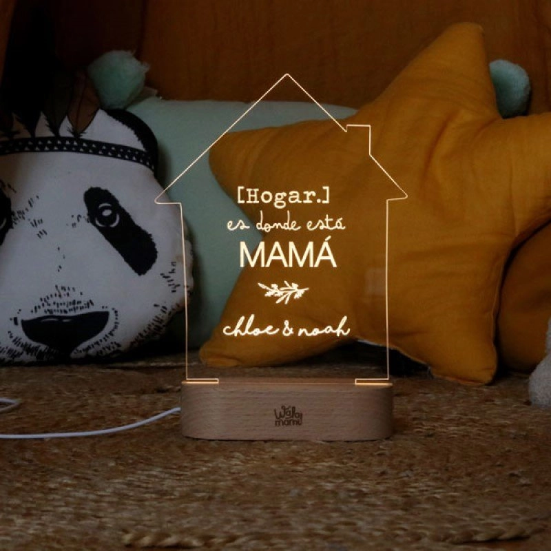 Lámpara Decorativa Casa Mamá de Walamami