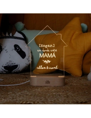 Lámpara Decorativa Casa Mamá de Walamami