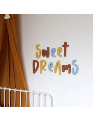 Letras de Madera para Pared Sweet Dreams de Walamami