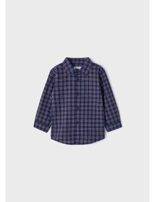 Camisa M/L Cuadros Popelin Mayoral