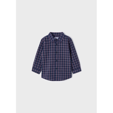 Camisa M/L Cuadros Popelin Mayoral