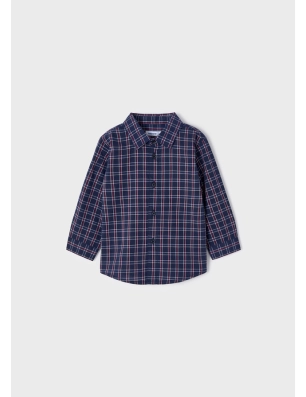 Camisa M/L Cuadros Popelin Mayoral