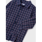 Camisa M/L Cuadros Popelin Mayoral