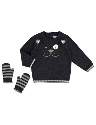 Jersey Intarsia Manoplas Mayoral