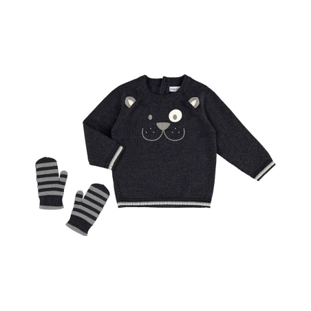 Jersey Intarsia Manoplas Mayoral