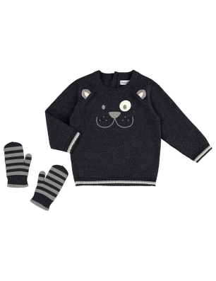 Jersey Intarsia Manoplas Mayoral