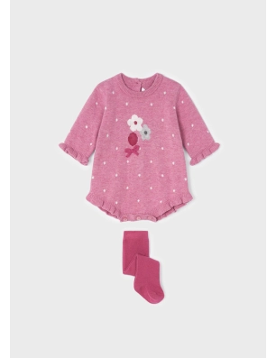 Pelele Tricot Y Leotardo Newborn