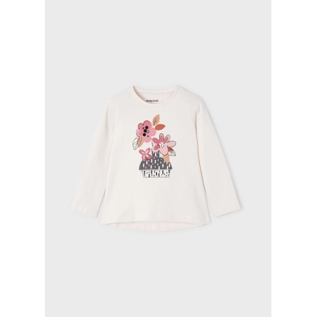 Camiseta M/L Aplicaciones Mayoral