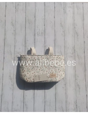 Bolso Two Yoko de Giraffa Bianca e Blu Rosa