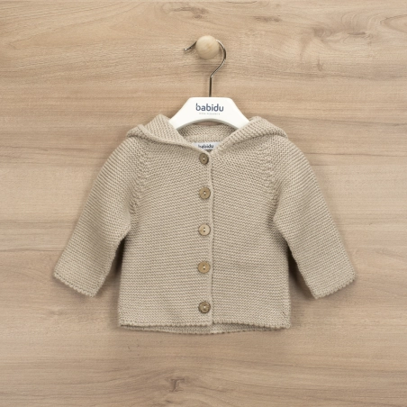 Chaqueta Capucha Punto Babidu